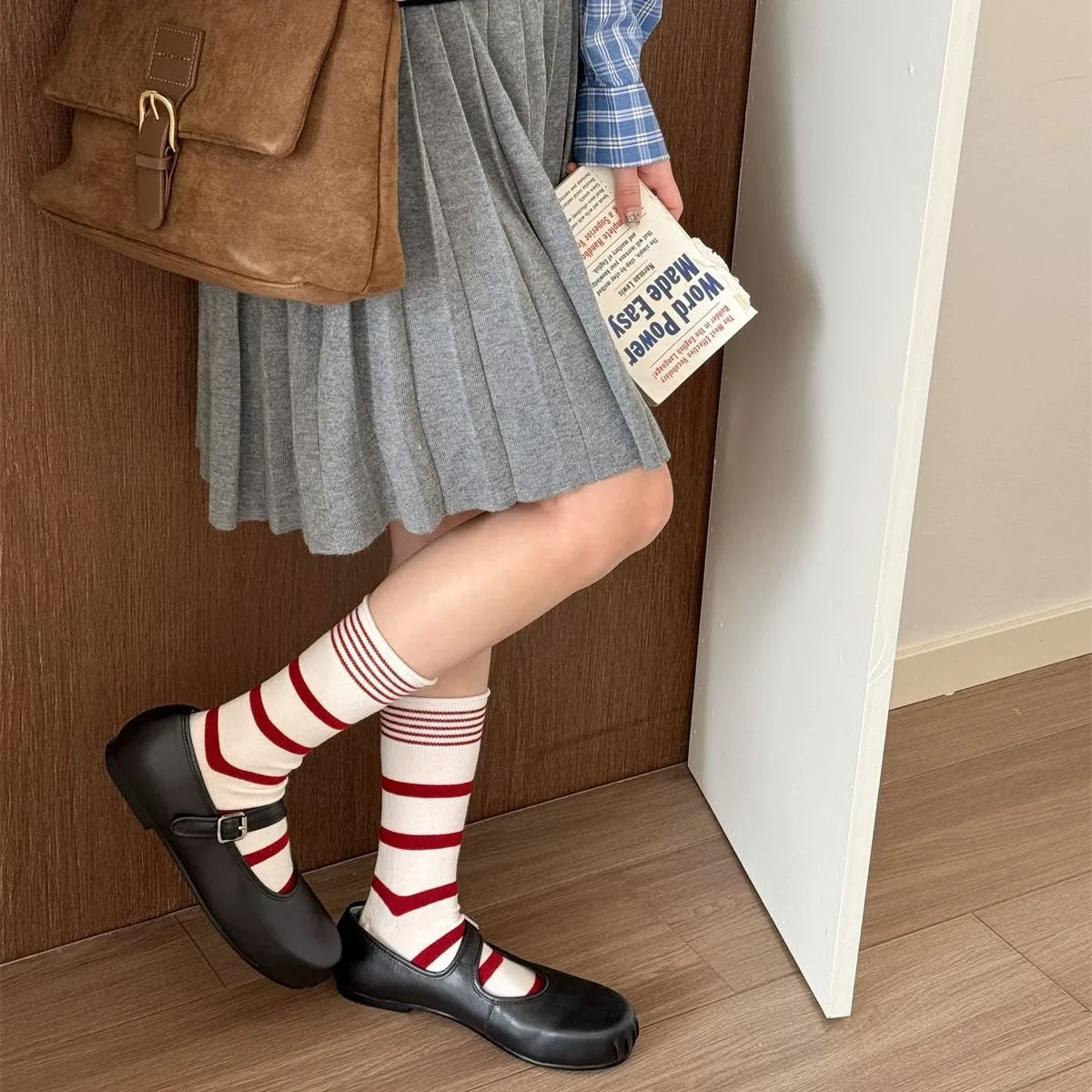 ฤดูหนาวเกาหลีลายขนสัตว์ผ้าไหมถ - Silk Sock Bamboo บทวิจารณ์และราคา