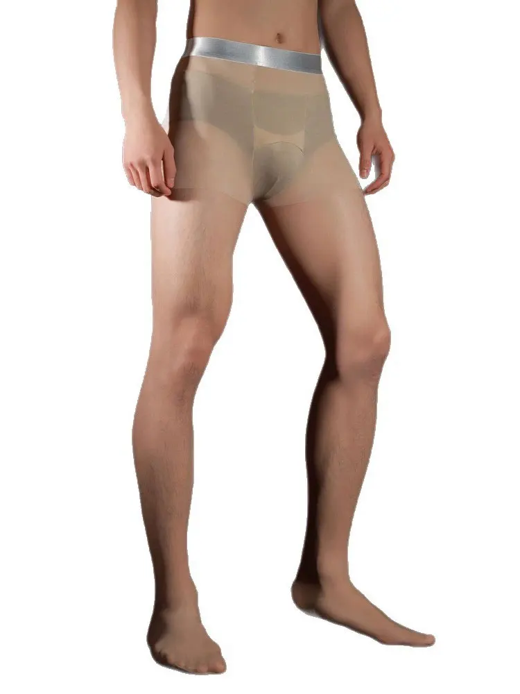 กางเกงรัดรูปผู้ชายสีเงินแบบไร้ - Tights Pantyhose Sheer บทวิจารณ์และราคา