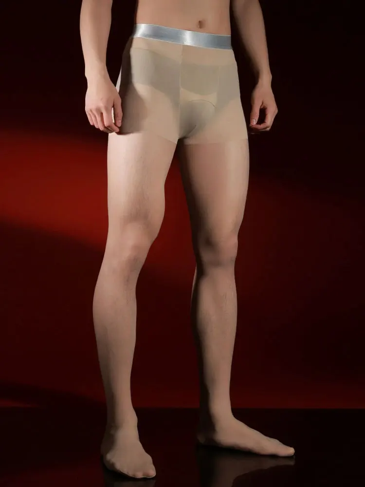 กางเกงรัดรูปผู้ชายสีเงินแบบไร้ - Tights Pantyhose Sheer บทวิจารณ์และราคา